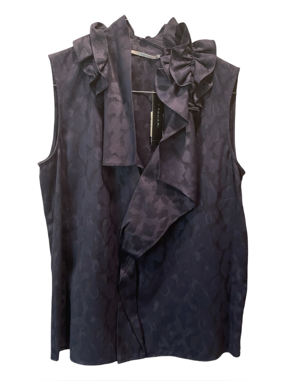 T Tahari Liza Blouse | Navy